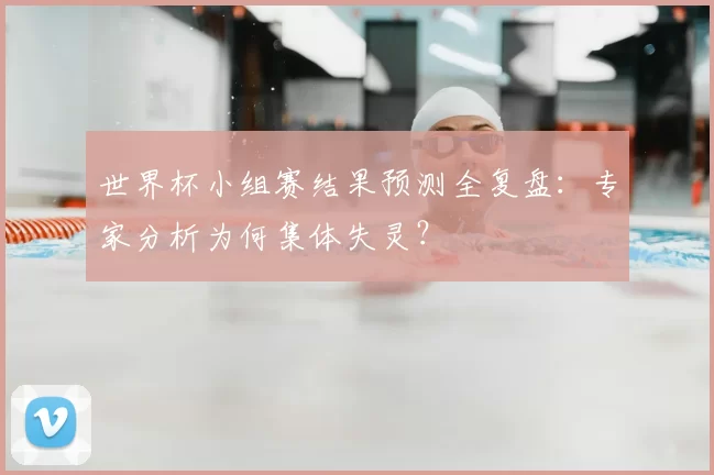 世界杯小组赛结果预测全复盘：专家分析为何集体失灵？