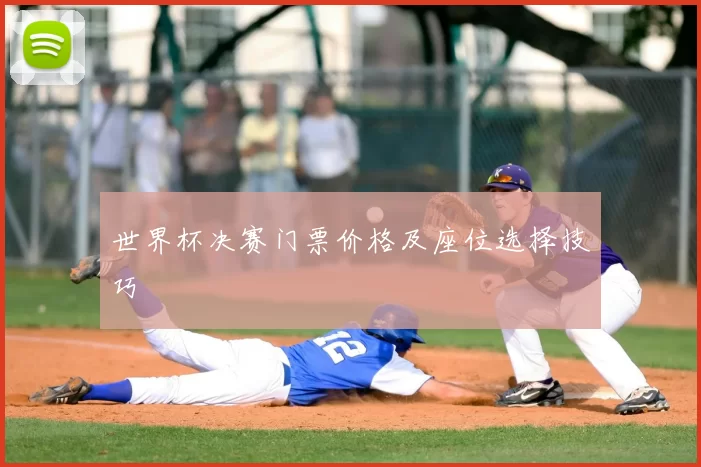 世界杯决赛门票价格及座位选择技巧